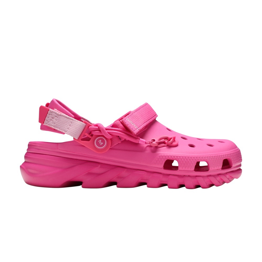 Pink Post Malone Crocs